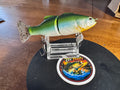 Custom painted baby bass glide bait one of one