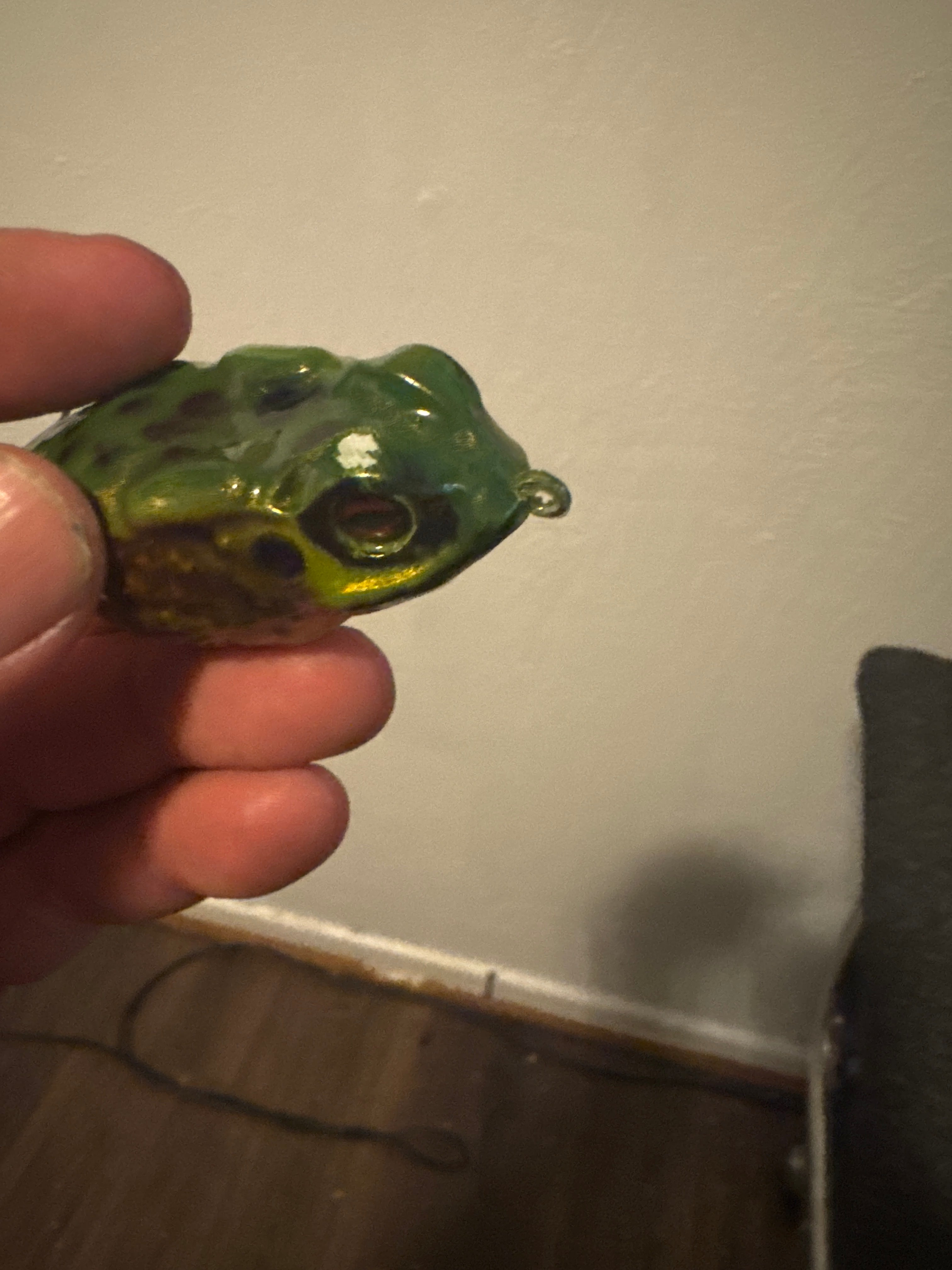 Custom painted wake frog