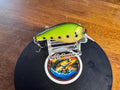 Custom painted 1.5 square bill
