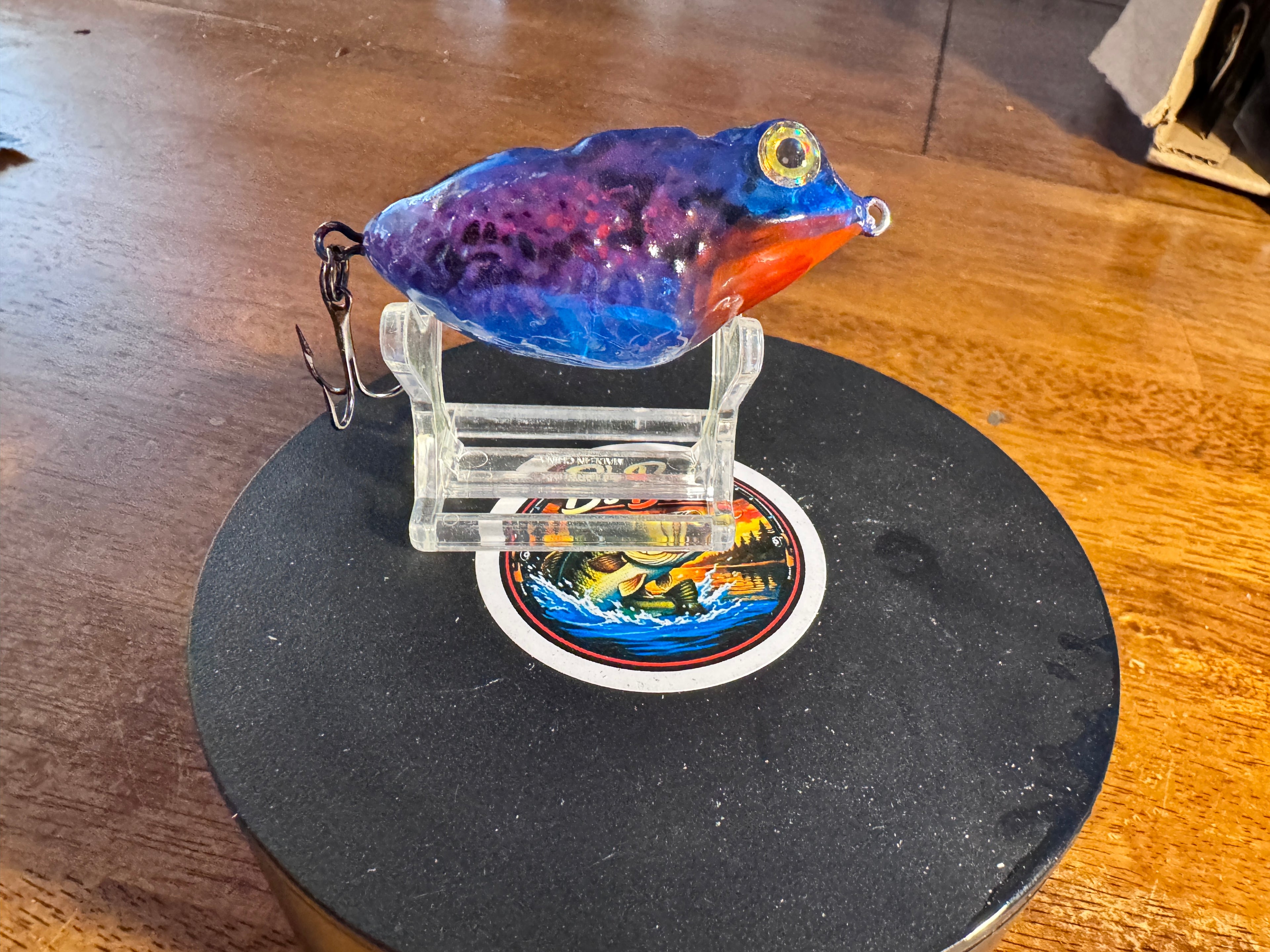 Custom painted Wake frog