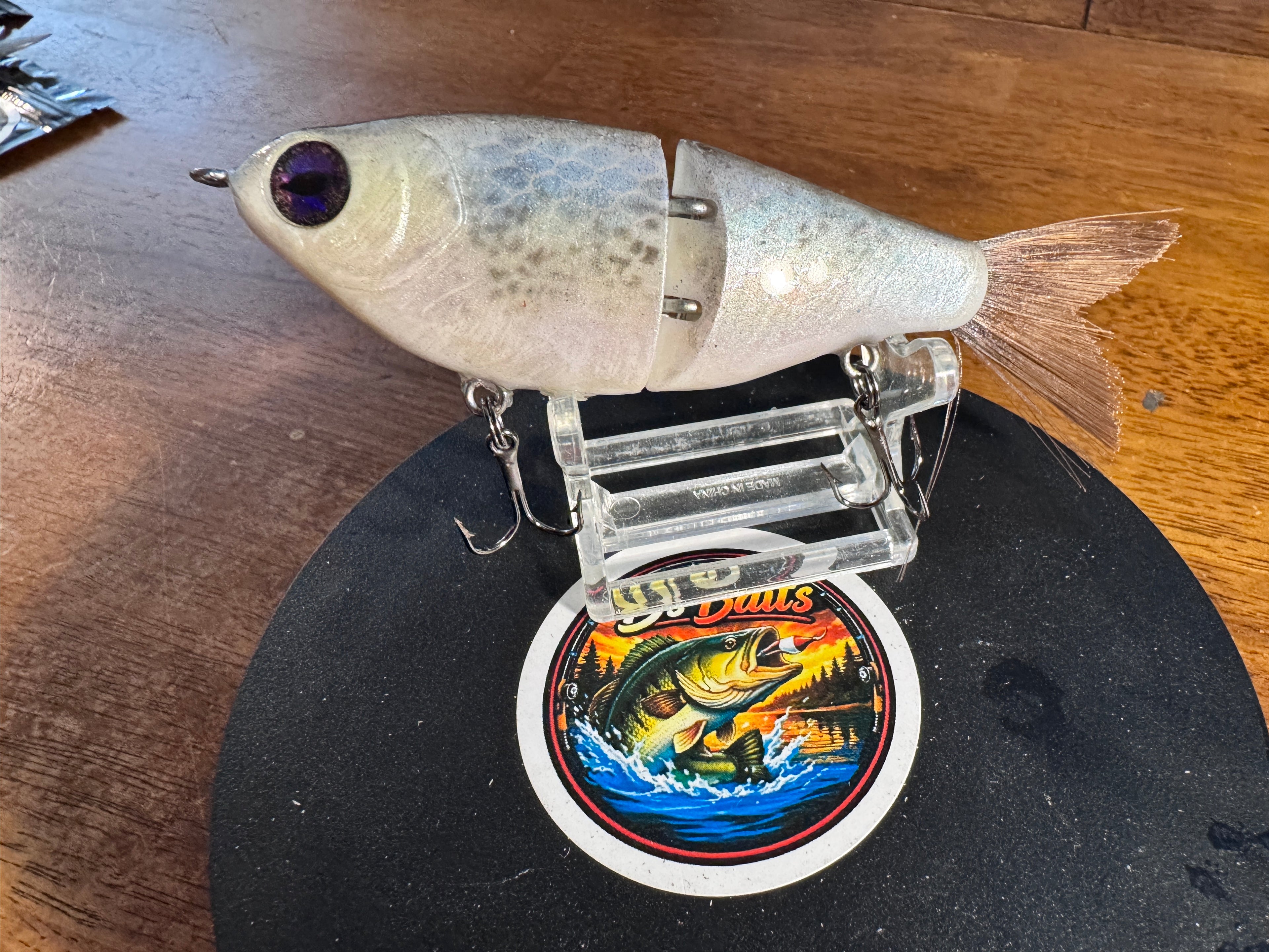 Custom painted glide bait