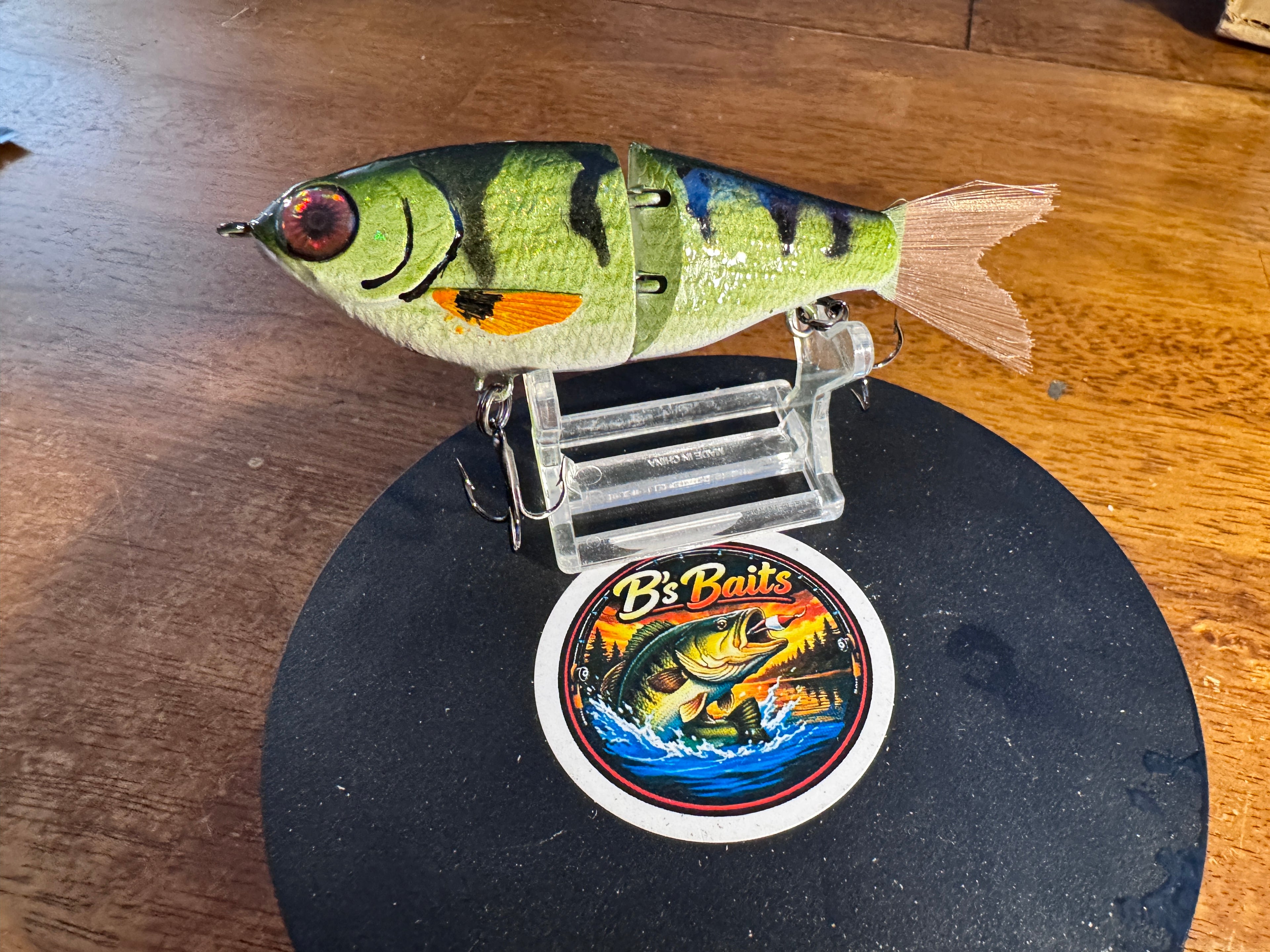 Custom painted glide bait