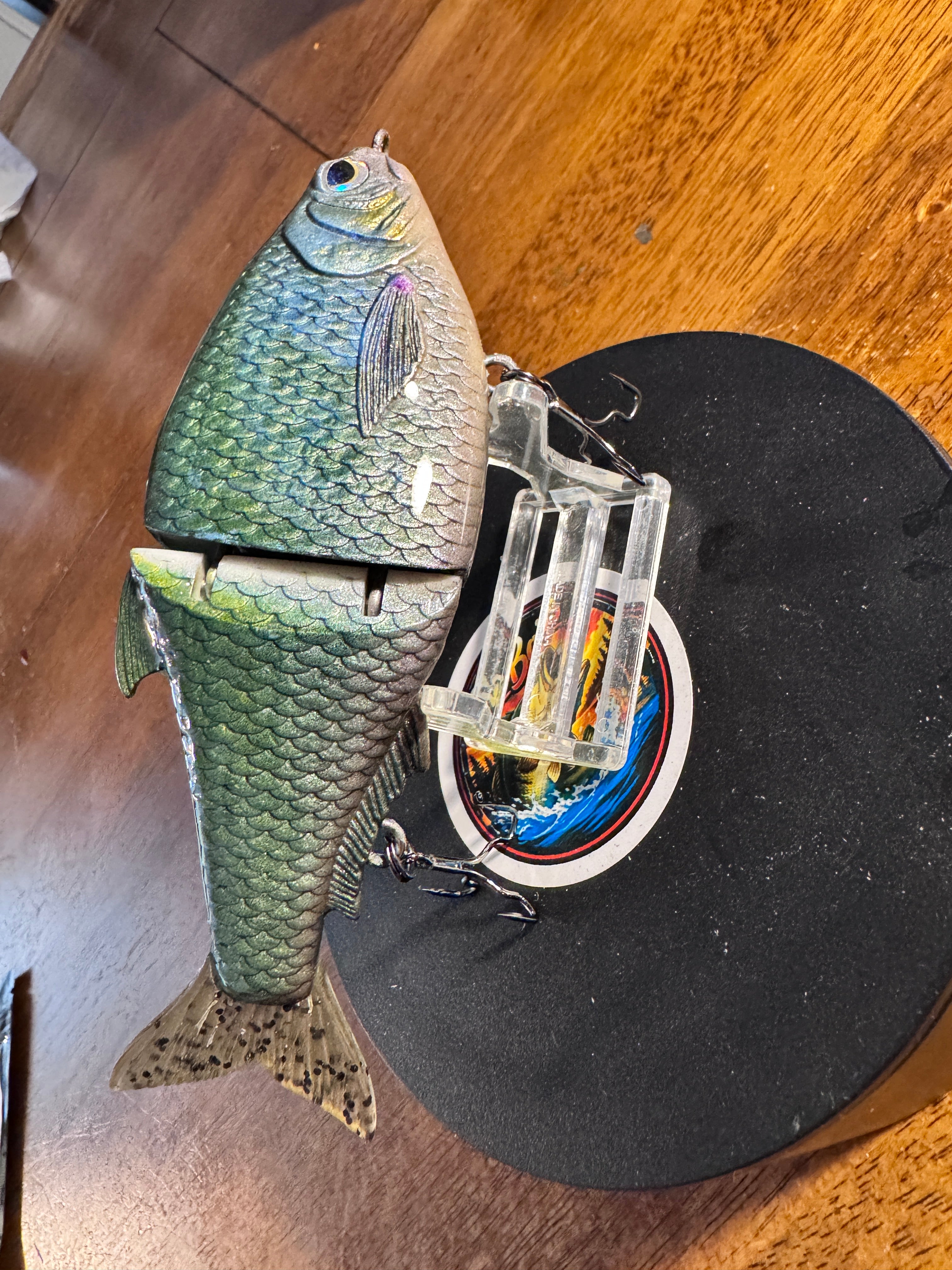 Custom painted knock off hinkle shad