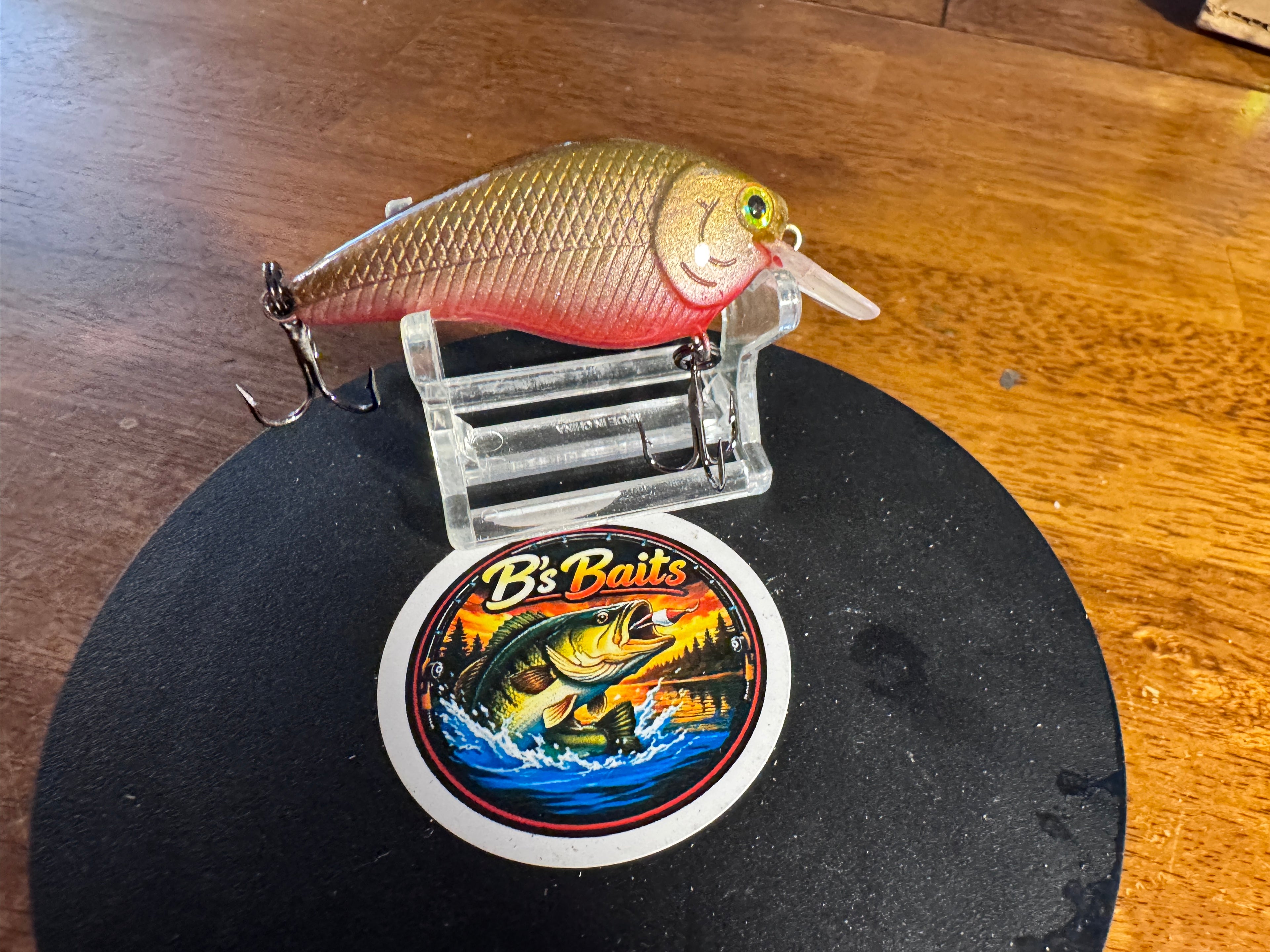 Custom painted 1.5 square bill