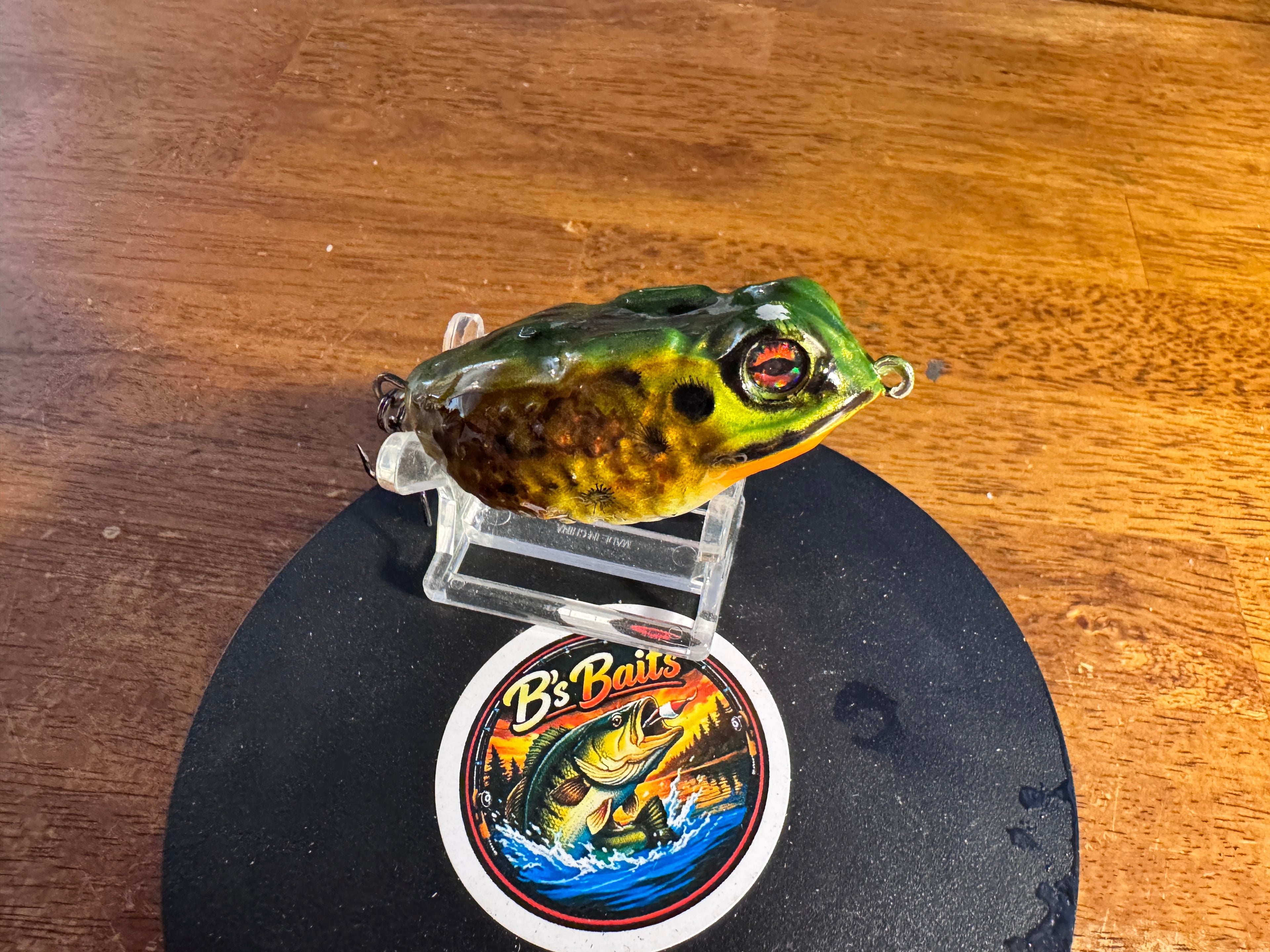 Custom painted wake frog